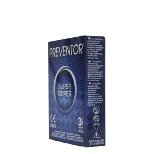 Preventor Super Duper, 3 шт (ваниль)