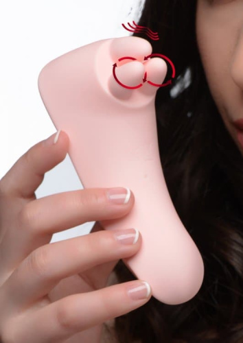 Inmi Vibrassage Fondle Vibrating Clit Massager - клиторальный вибратор 12.7х5.8 см