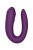 Вибратор для пар со смарт управлением Satisfyer Double Joy