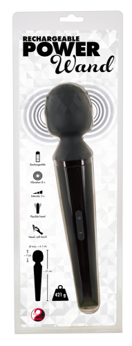 Orion - Rechargeable Power Wand - Вибратор универсальный, 31х6.1 см