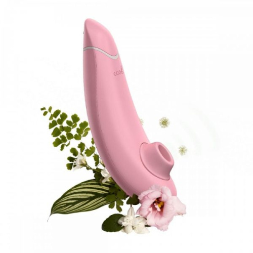 Ввакуумный стимулятор клитора Womanizer Premium Eco + Лубрикант 50 мл в подарок