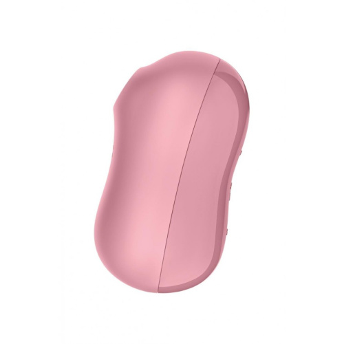 Satisfyer Cotton Candy Light Red - Милый вакуумный стимулятор, 8.6х4.2 см (розовый)