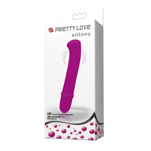 Pretty Love Antony Vibrator - Вибратор для точки G, 11,7 см (фиолетовый)