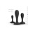 BUTTR Butt Kickers Butt Plug Training Set - Набор анальных пробок, 3 шт (черный) BUTTR Butt Kickers Butt Plug Training Set - Набор анальных пробок, 3 шт (черный)