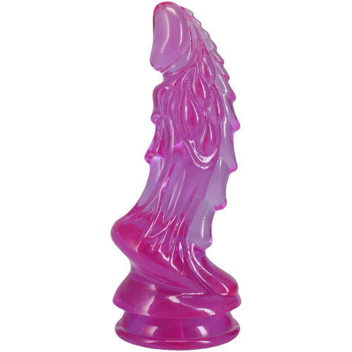 Фэнтезийный фаллоимитатор Doc Johnson Crystal Jellies Invader 8.5 Inch, 21,6 см