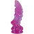 Фэнтезийный фаллоимитатор Doc Johnson Crystal Jellies Invader 8.5 Inch, 21,6 см