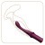 Zalo Bess Pin Point Vibrator - Изысканный вибратор для клитора с насадками, 22х3.3 см (фиолетовый)