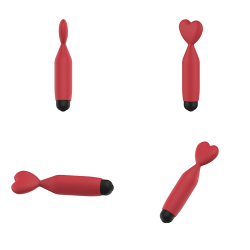 Мини-вибратор Erospace Sweet Play Mini Heart Vibrator A14