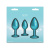 Набор анальных пробок NS Novelties Rear Assets - Trainer Kit - Iridescent Teal Набор анальных пробок NS Novelties Rear Assets - Trainer Kit - Iridescent Teal