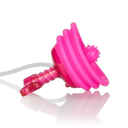 California Exotic Novelties Venus Butterfly Pump Pink - Вибропомпа для клитора, 4х2 см