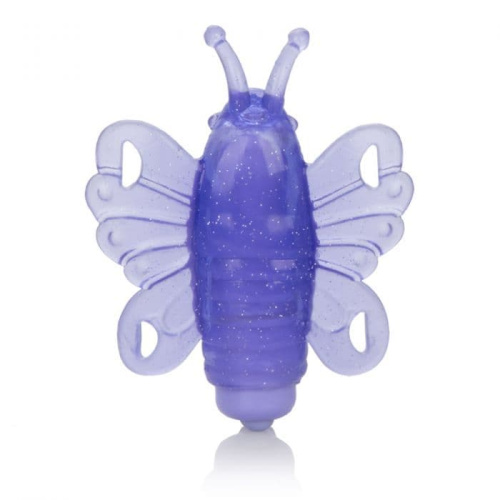 California Exotic Novelties Micro Wireless Venus Butterfly - Вибратор клиторальный в виде бабочки,  8Х2.5 см (фиолетовый)