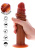 Фаллоимитатор Get Real Skin Foreskin Dildo, 22 см Фаллоимитатор Get Real Skin Foreskin Dildo, 22 см