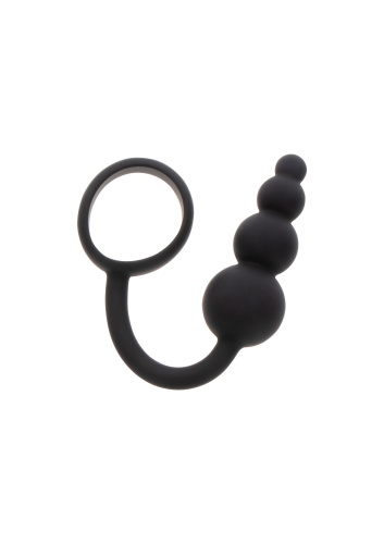 Анальная пробка ToyJoy Manpower Anal Plug & Cock Ring