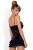 Сексуальный комплект Obsessive Blackbella chemise (S/M) Сексуальный комплект Obsessive Blackbella chemise (S/M)