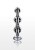 Toy Joy Large Diamond Star Beads - Пробка анальная, 13.4х3 см Toy Joy Large Diamond Star Beads - Пробка анальная, 13.4х3 см