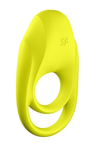 Satisfyer Spectacular Duo - подвійне віброкільце, 9х2.5 см (жовтий) - купити в Києві, Україні