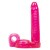 CalExotic Ultimate Triple Stimulator - насадка для двойного проникновения, 13х3 см (розовый) CalExotic Ultimate Triple Stimulator - насадка для двойного проникновения, 13х3 см (розовый)