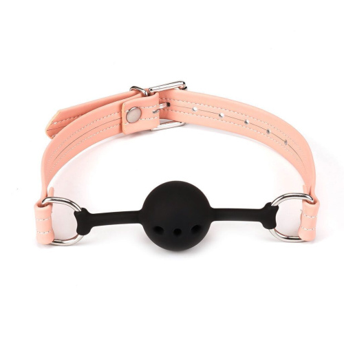 Кляп Liebe Seele Dark Candy Pink Ball Gag - купити в Україні | Секс шоп SEX-SHOP.ua