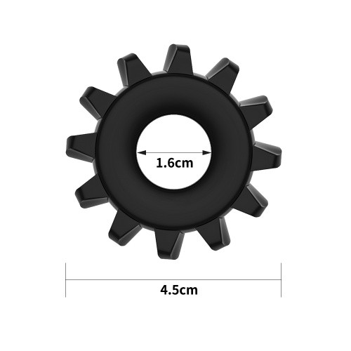 Power Plus Cockring 3 Black - Эрекционное кольцо (черный)