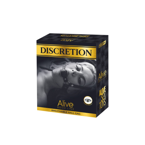 Alive Discretion - Кляп повітропроникний (червоний) - купити в Києві, Україні