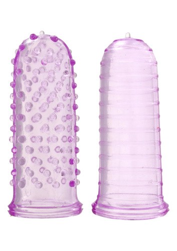 Toy Joy Sexy Finger Ticklers - Набор насадок на палец, 7х3 см (пурпурный)