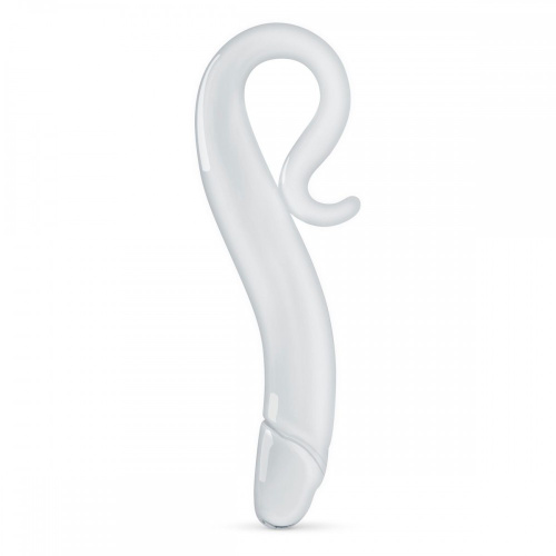 Gildo Glass Dildo No. 14 - Стеклянный фаллоимитатор, 18 см (прозрачный)