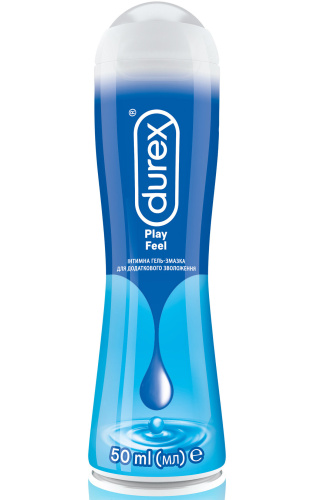Durex Play Feel - классическая смазка на водной основе, 50 мл