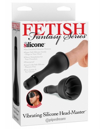 Pipedream Vibrating Head-Master - мужской вибратор для головки пениса, 10х4,5 см