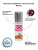 Stimul8 Flavored water based Lube лубрикант 125 мл. (вишня)
