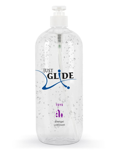 Лубрикант для секс-іграшок Just Glide Toys, 1000 мл - купити в Україні | Секс шоп SEX-SHOP.ua