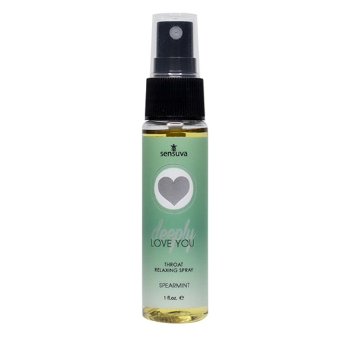 Sensuva Deeply Love You Spearmint - Спрей для глубокого минета, 30 мл