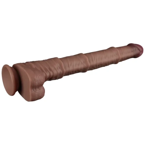 Фаллоимитатор Dual Layered Bendable 16'' Flesh, 40.5 см
