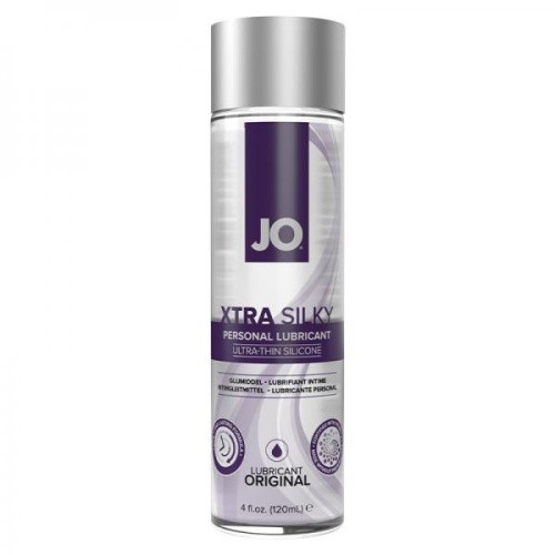 System JO GWP: Xtra Silky Silicone 120 мл + Oral Delight Strawberry 30 мл - Набор лубрикантов