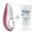Womanizer Liberty Pink Rose + Лубрикант 50 мл - Бесконтактный стимулятор клитора, 10.4х5.5 см (розовый) Womanizer Liberty Pink Rose + Лубрикант 50 мл - Бесконтактный стимулятор клитора, 10.4х5.5 см (розовый)