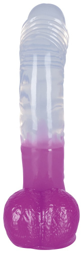 Orion - Ready Mate Clear/Lila - Фаллоимитатор, 19х3.5 см (фиолетовый)