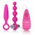 CalExotic Booty Call Booty Vibro Kit - Набор анальных стимуляторов с вибрацией, 2 шт (розовый)