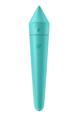 Satisfyer Ultra Power Bullet 8 Turquoise вибропуля, вибратор для клитора, 13.6х2.6 см (голубой)