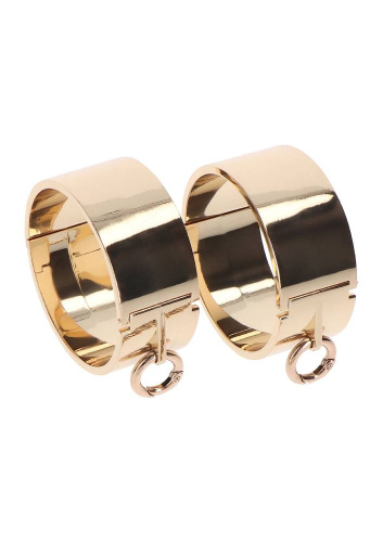 Taboom Slave Wrist Cuffs - Наручники металеві, (золотий) - купити в Києві, Україні