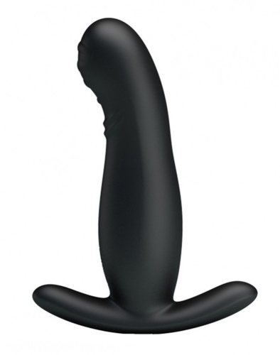 LyBaile Mr.Play Vibrating Tickling Prostate Massager - вибромассажер простаты, 12.7х3 см (чёрный)