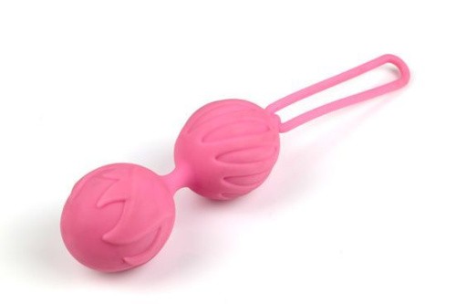 Adrien Lastic Geisha Lastic Balls Mini S - маленькие вагинальные шарики (розовый), 3.4 см