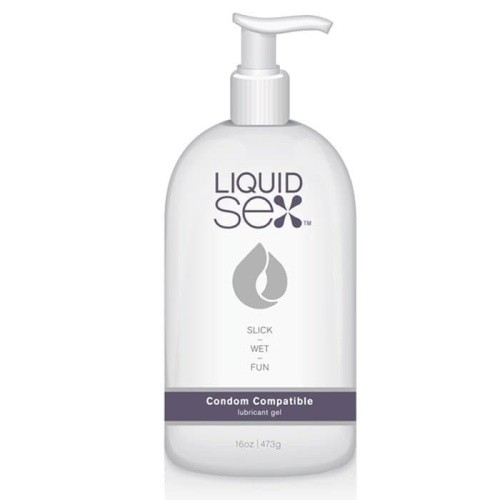 Интимная смазка на водной основе Condom Compatible Lubricant Gel, 473 мл