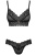 Obsessive 852-SET-1 set - комплект эротического белья с кружевом, S/M (чёрный) Obsessive 852-SET-1 set - комплект эротического белья с кружевом, S/M (чёрный)