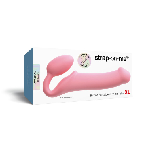 Безремневой страпон Strap-On-Me Rose XL