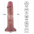 Реалистичный вибратор LoveToy Vibrating Dual Density Power Cock, 20 см Реалистичный вибратор LoveToy Vibrating Dual Density Power Cock, 20 см