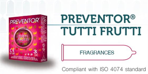Preventor Tutti Frutti, 3 шт