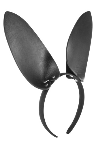 Fetish Tentation Bunny Headband - вушка зайчика, (чорний) - купити в Києві, Україні