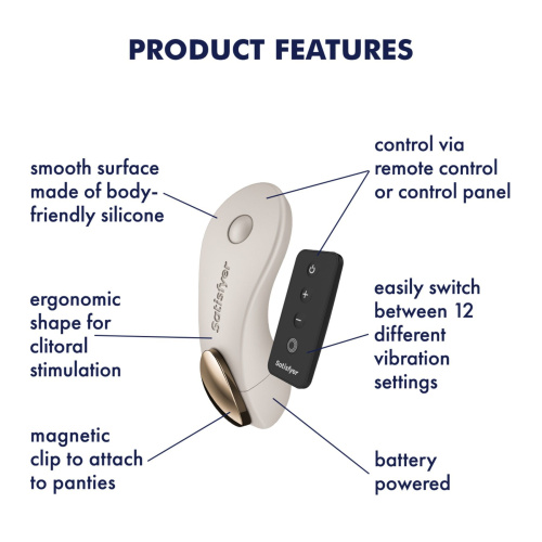 Смарт-вибратор в трусики Satisfyer Little Secret Battery Series