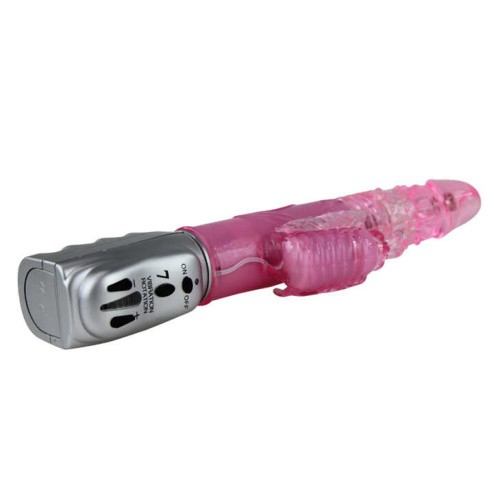 LyBaile Mariposa Tulip Vibrator rotating Purple - Вибратор-кролик с функцией ротации, 29.5х3.9 см