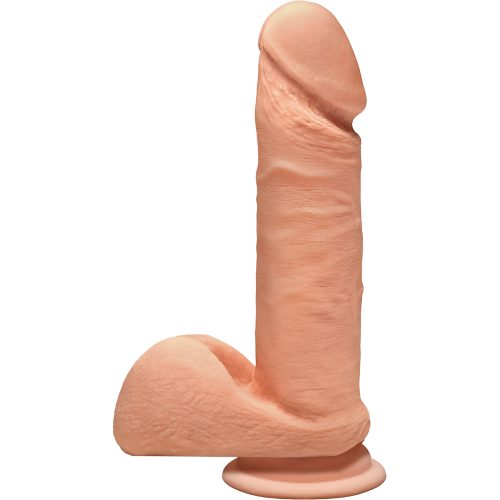 Doc Johnson The D - Perfect D - 7 Inch With Balls - фаллоимитатор, 17.8х4.5 см (телесный)