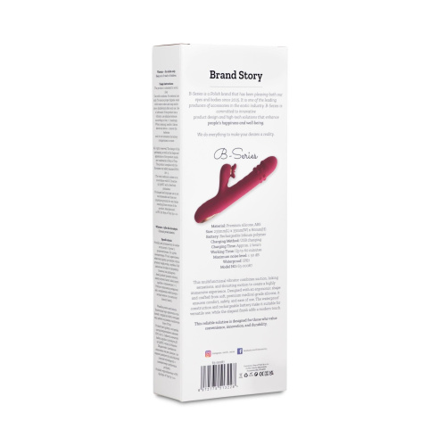 Вибратор кролик B - Series Fox Red Vibrator Rotating And Licking Functions
